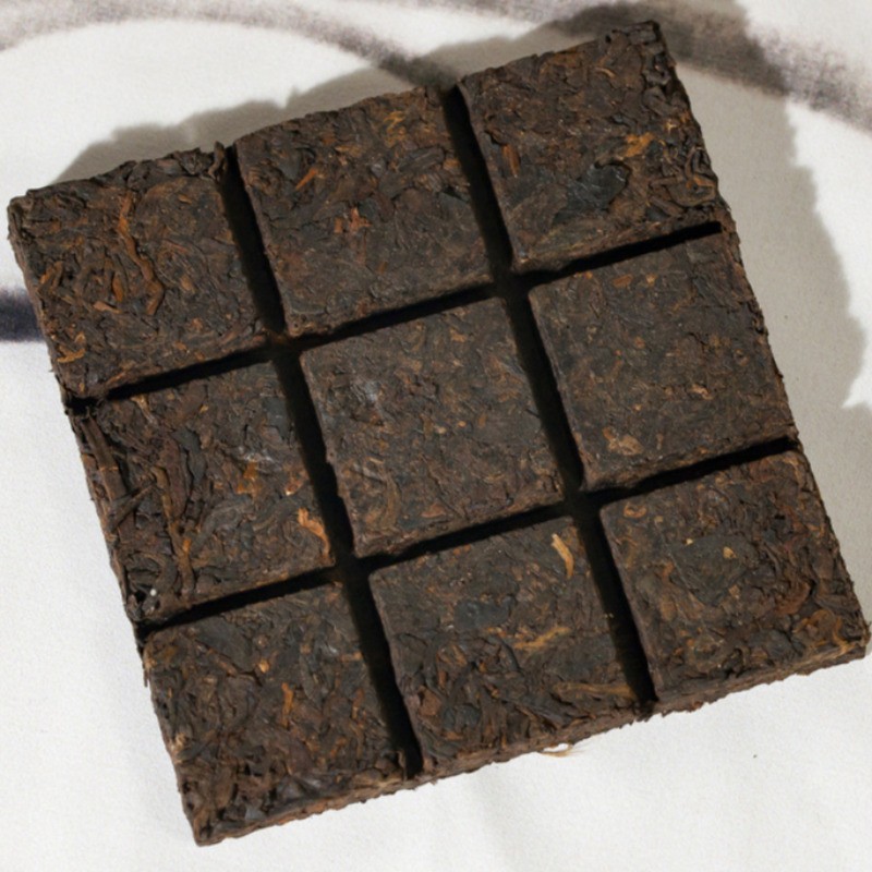 60g Authentic Yunnan Menghai 2024 Mellow Aroma Ripe Pu’er Tea Small Tea Bricks