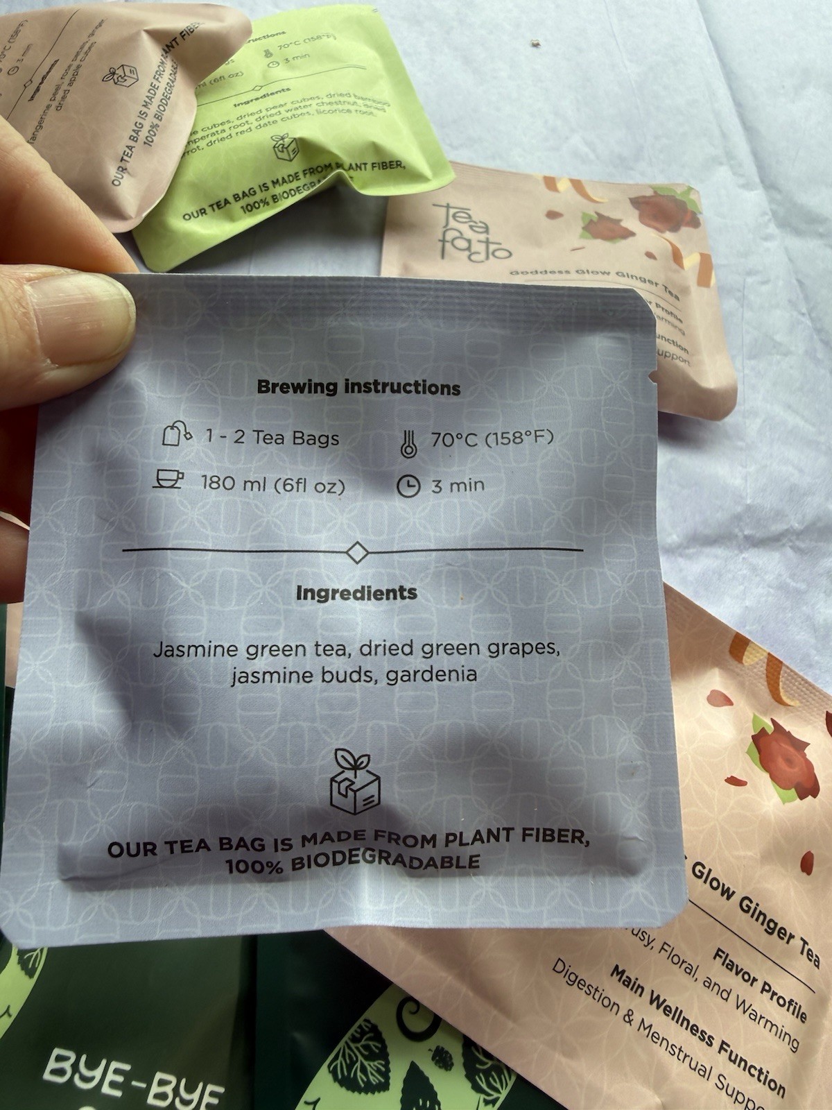 Tea Facto Yummy Assorted Flavours Tea Bags 11 Servings
