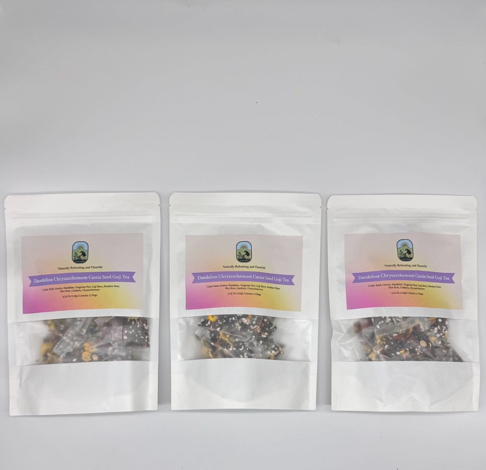 Dandelion Wolfberry Tea 120g Caffeine Free Detox Liver Kidney Support Blend