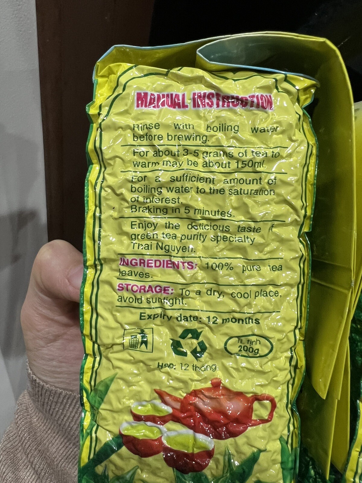 TRA XANH THAI NGUYEN Set Of 2! HIGH MOUNTAIN GREEN TEA