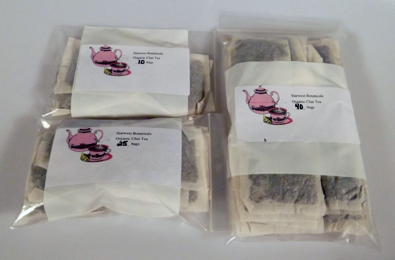 Chai Black Tea Bags USDA Certified Organic Starwest Botanicals Special Blend