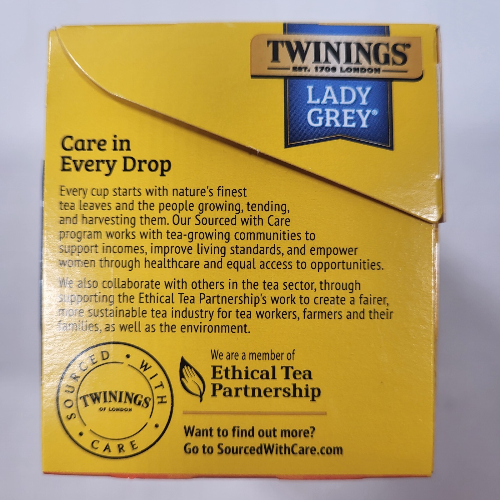 (5) Twinings Lady Grey Flavored Black Tea 20ct Hot or Iced Orange Lemon BB 8/26