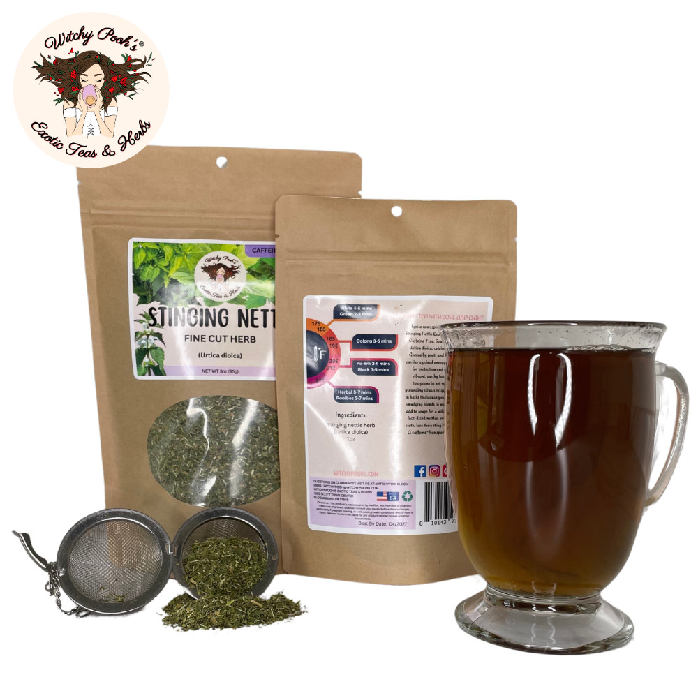 Stinging Nettle Leaf Loose Leaf Herbal Tea for Allergies