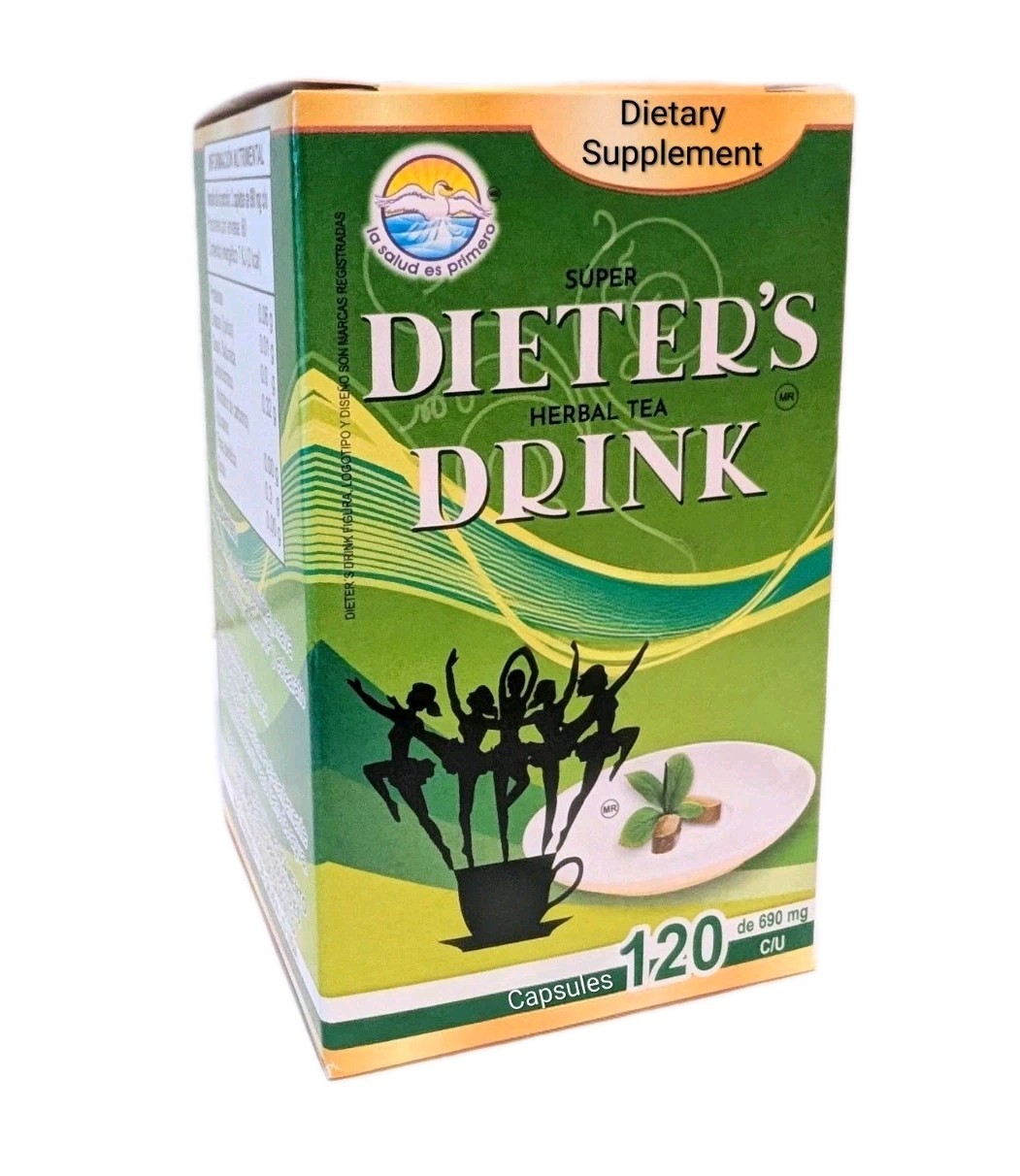 Super Dieter’s Herbal Tea Drink 120Caps Supplement