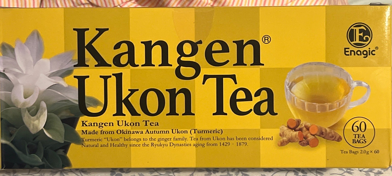 Kangen Ukon Turmeric tea 60bags 100% Organic By Enagic Sealed New Exp 12/17/2027