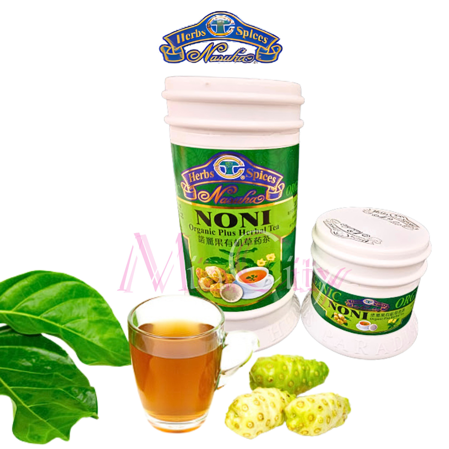 Herbs Spices NONI Organic Plus Herbal Tea 120g , 60g