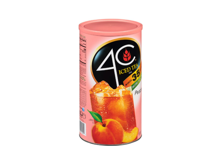 4C Peach Iced Tea Mix, 82.6 oz.