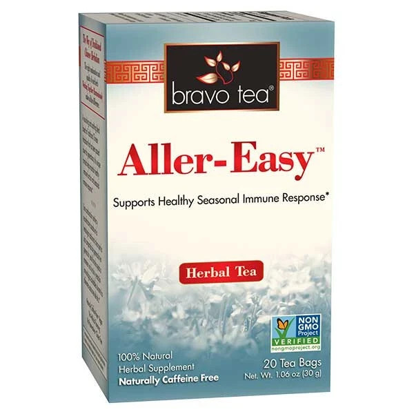 2 PACK x 20 Tea Bags Bravo Herbal Tea NO GMO Caffeine Free