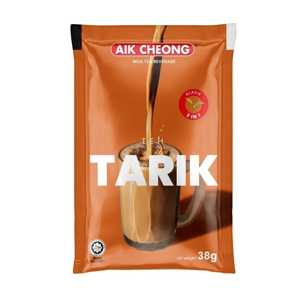 [1 PACK] TEH TARIK CLASSIC 12s x 38g Aik Cheong 3 In 1 EXPRESS SHIP