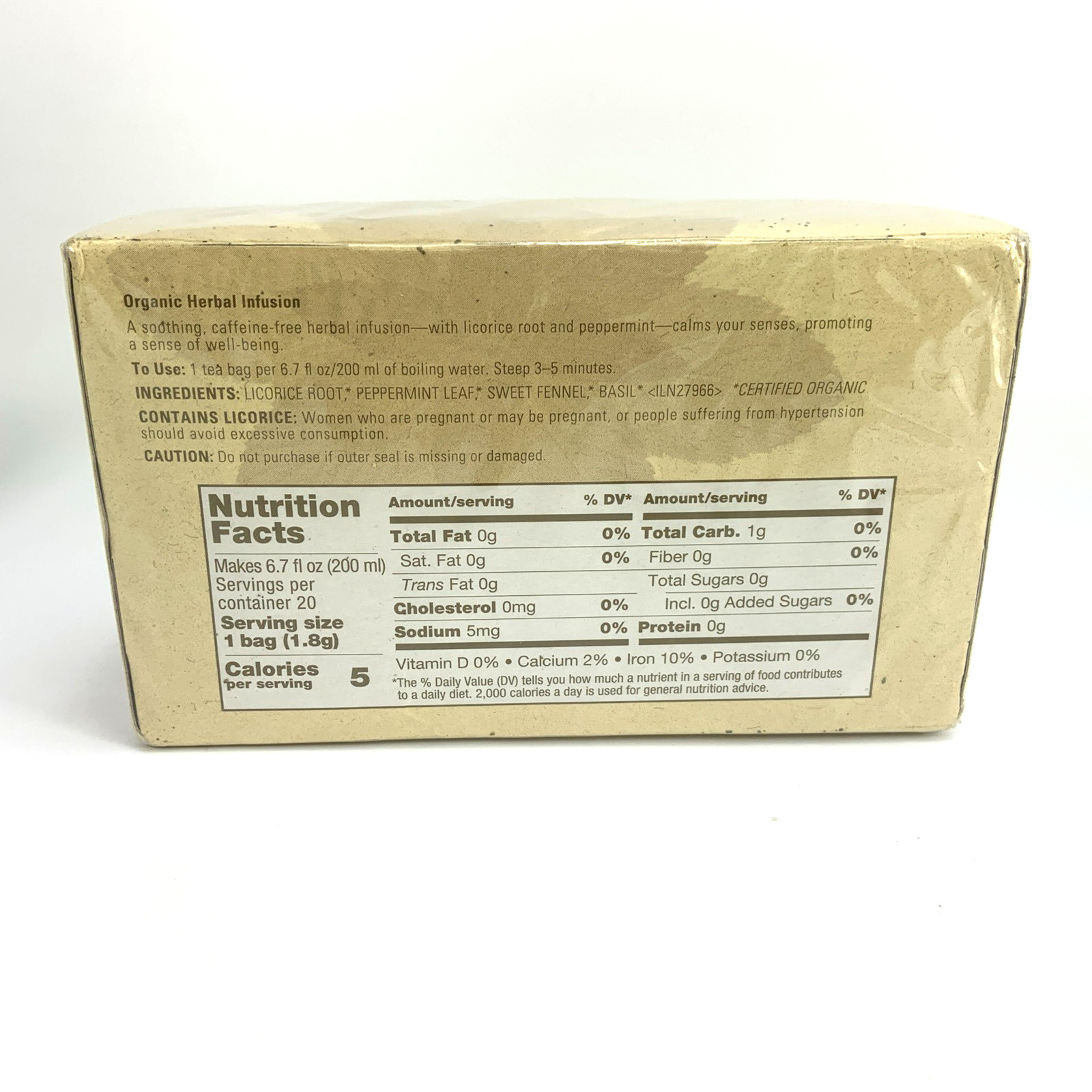 2 BOXES Aveda Comforting Herbal Tea Organic 40 Sachets Bags SEALED 2028 *Note