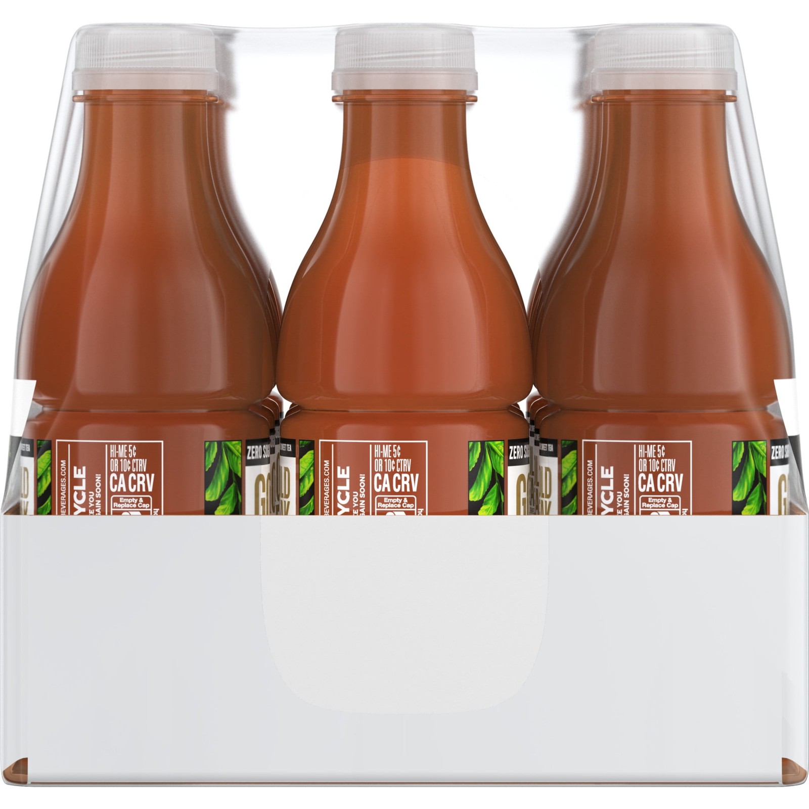 Gold Peak Zero Sugar Sweet Tea Bottles, 16.9 fl oz, 12 Pack