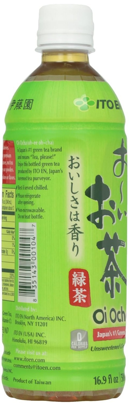 Elegant Unsweetened Oi Ocha Green Tea – 500ml Bottle with Aroma & Antioxidants