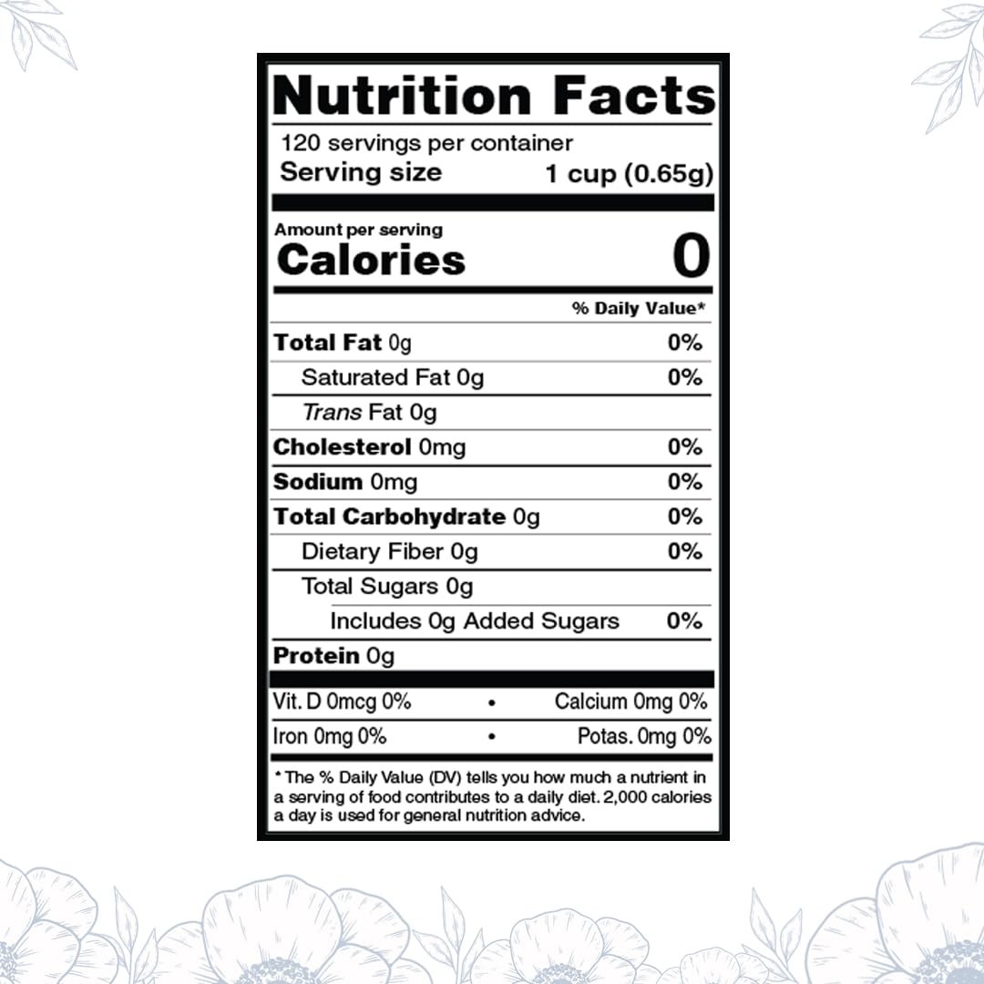 BLUE TEA – Butterfly Pea Flower Tea – 2.11 Oz (120+ Cups) | ANTIOXIDANT RICH | C