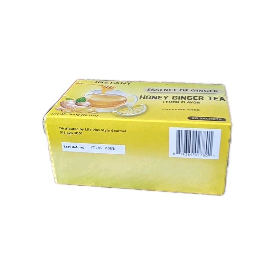Natural Honey Lemon Ginger Herbal Tea 20 Sachet Packets