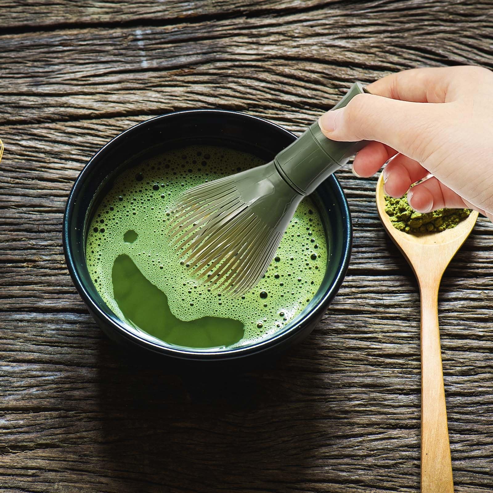 1 Pack Premium PP Resin Matcha Stirrer, Traditional Japanese Style Tea Prepar…