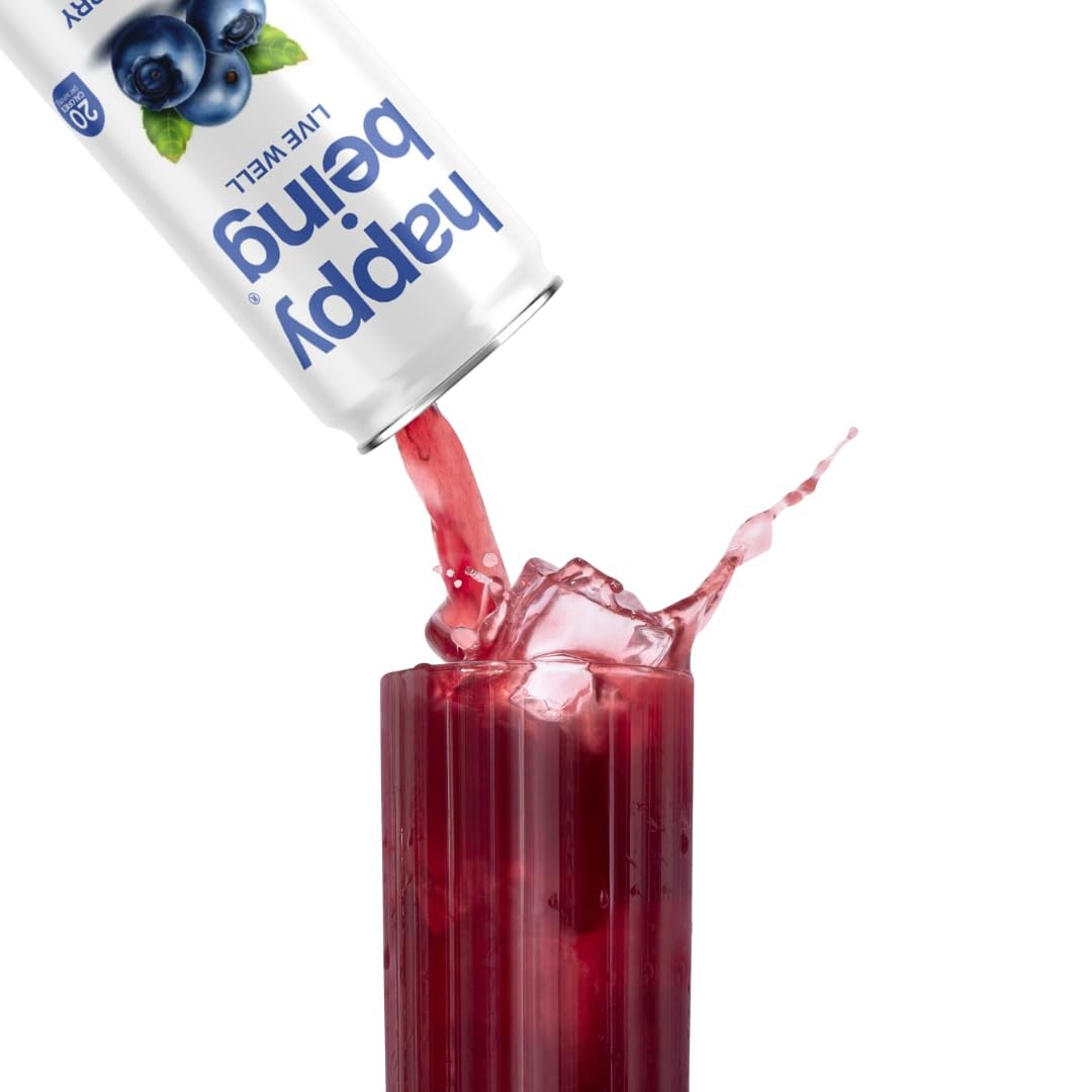 Nutrient-Rich Organic Blueberry White Tea – Infused with Turmeric, Elderberry…