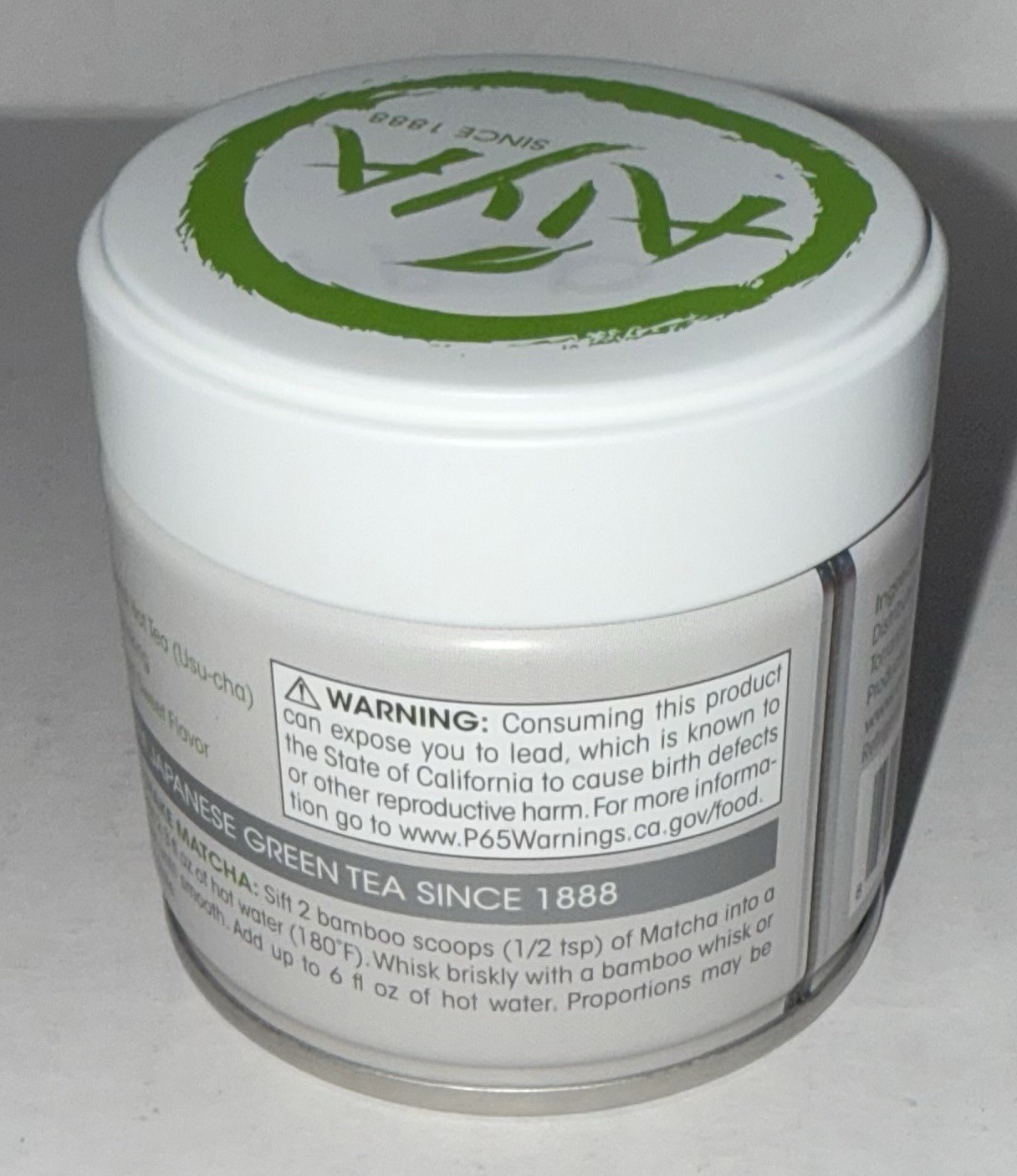 Aiya Authentic Ceremonial Grade Premium Japanese Matcha Green Tea Powder 30g