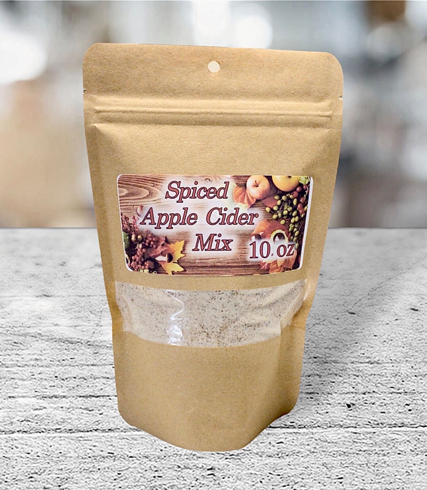 Spiced Fuji Apple Cider Mix W/ Cinnamon~Sweet & Spicy Autumn Flavor~10.oz