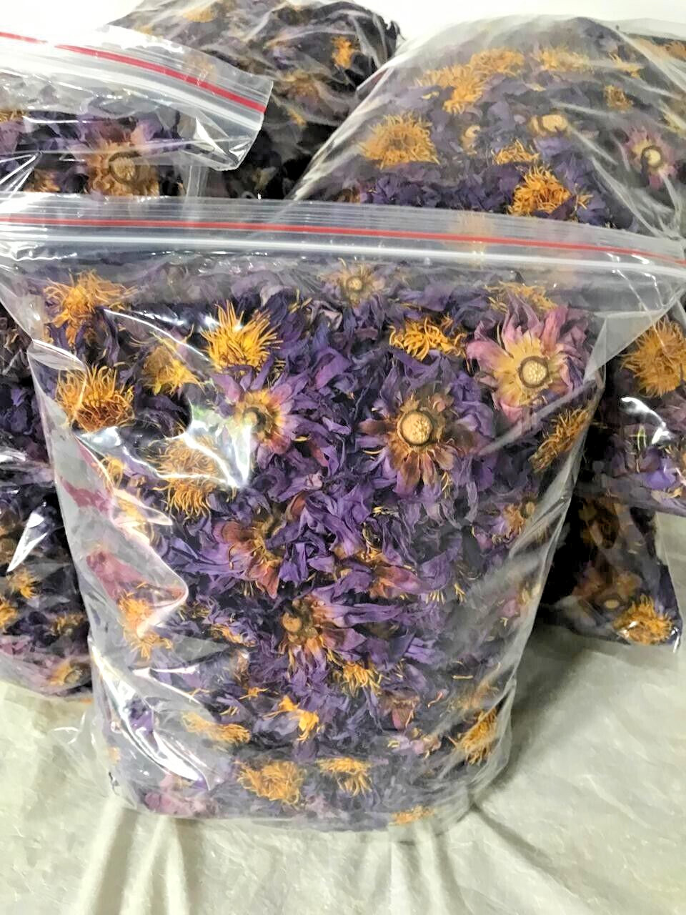 Blue Lotus 50g Sacred Egyptian Lily Dried Flowers Ceylon Organic Herbal Tea