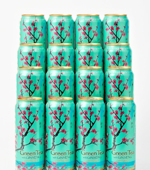 🍵 Arizona Green Tea with Ginseng & Honey – 22 fl oz, PACK of 16 🌿 FAST SHIP!