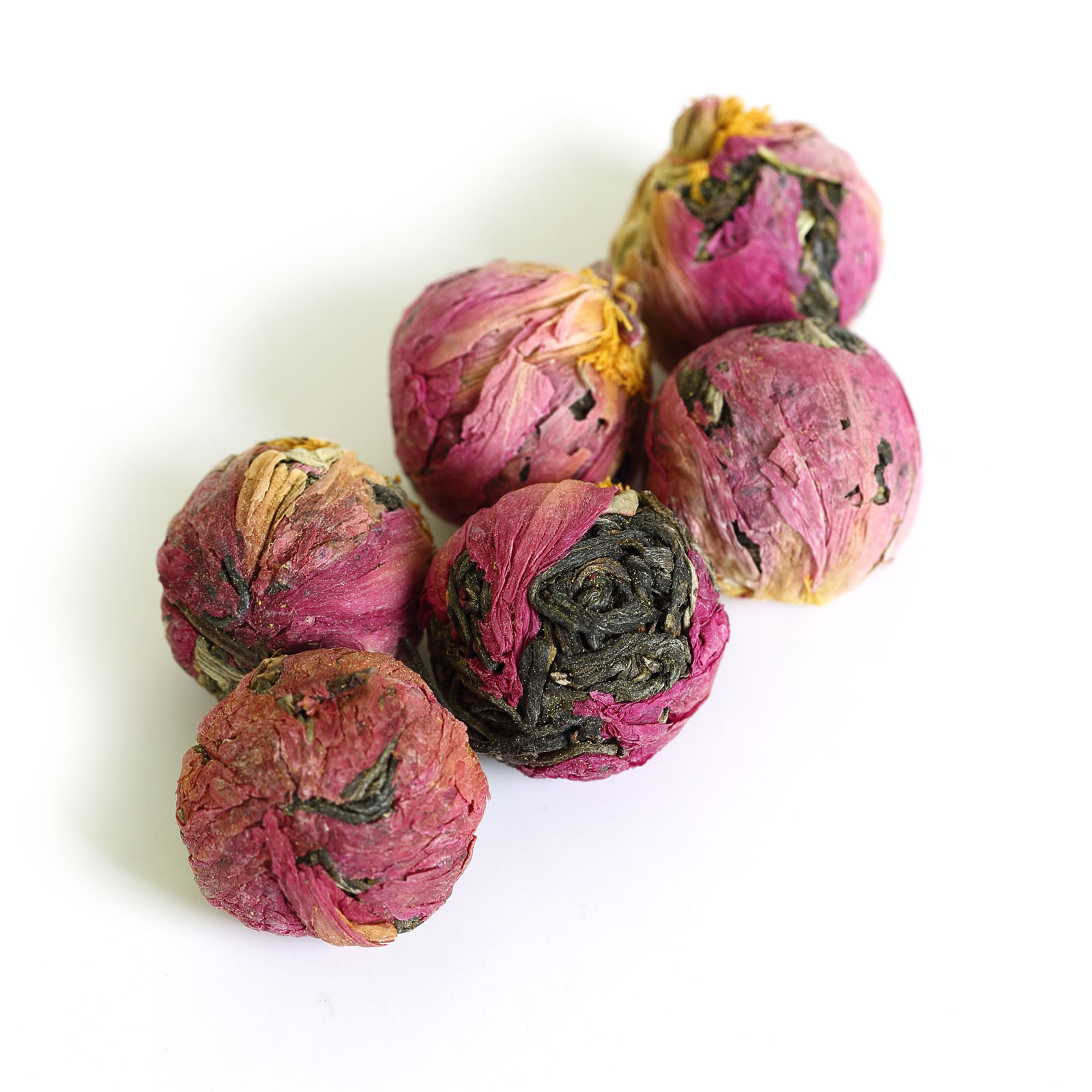 GOARTEA 100g 2017 Year Peony Flower Yunnan Bulang puer Pu’er Puerh Tea Raw Ball