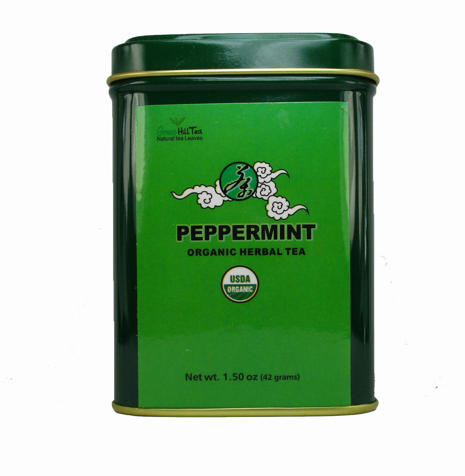 Peppermint Organic herbal tea loose leaf tea 1.50 OZ