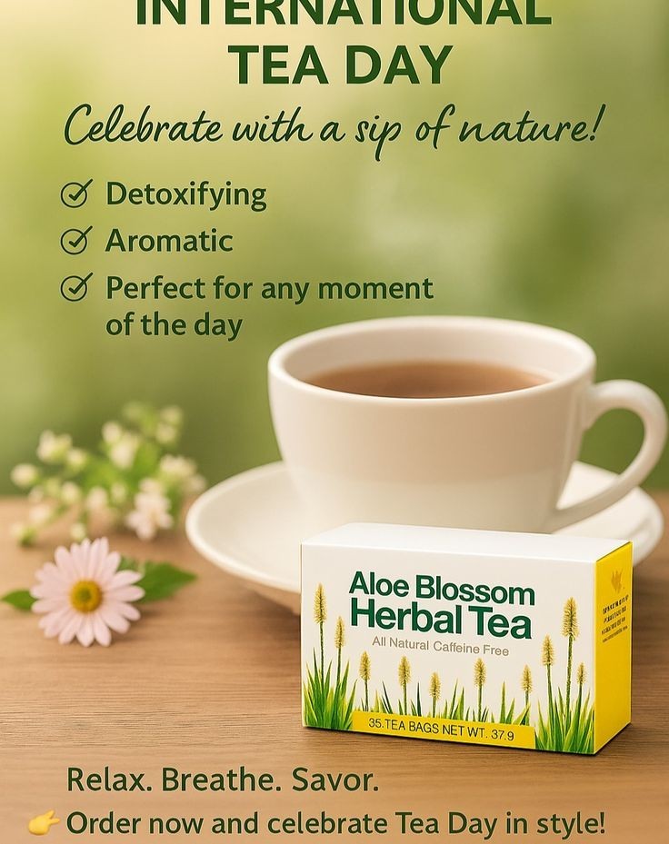 3 Forever Aloe Blossom Herbal Tea (25 bags each) Caffeine Free HALAL/KOSHER