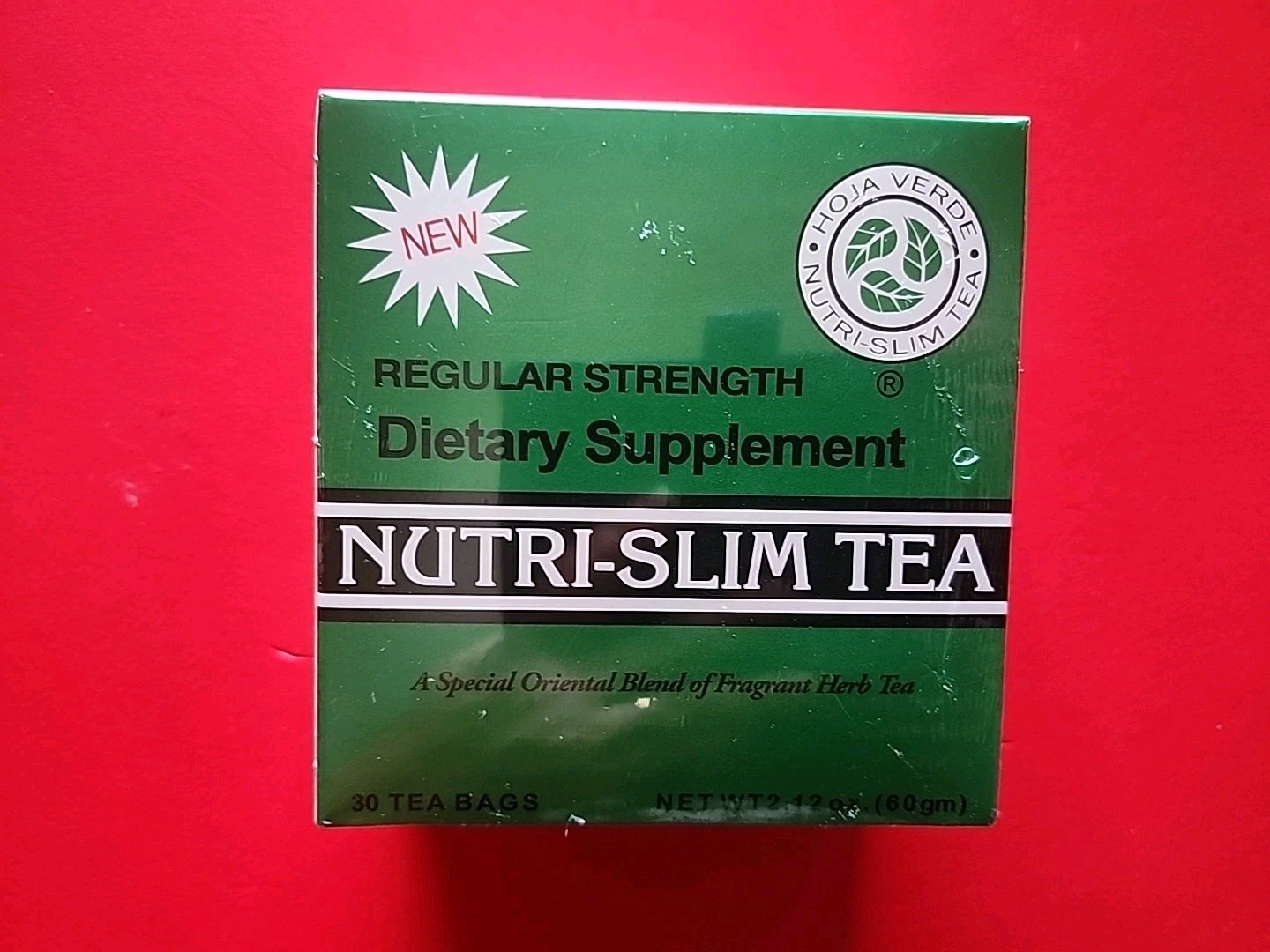 2 PACK DIETER’S TEA 100%NATURAL REGULAR STRENGTH (30 TEA BAGS EACH)