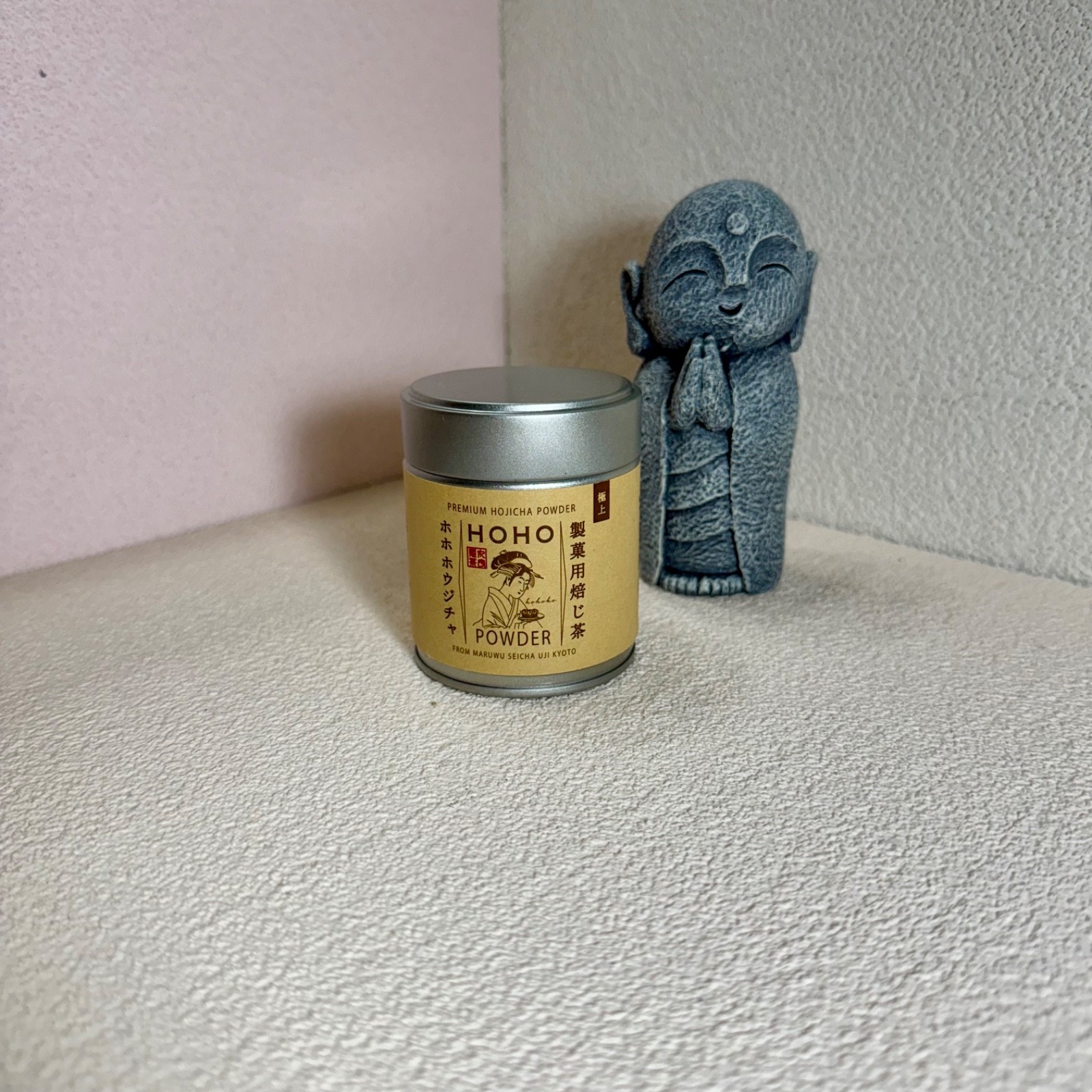 US SELLER – HOHO HOJICHA Premium 30g can | Roasted Japanese Green Tea Matcha