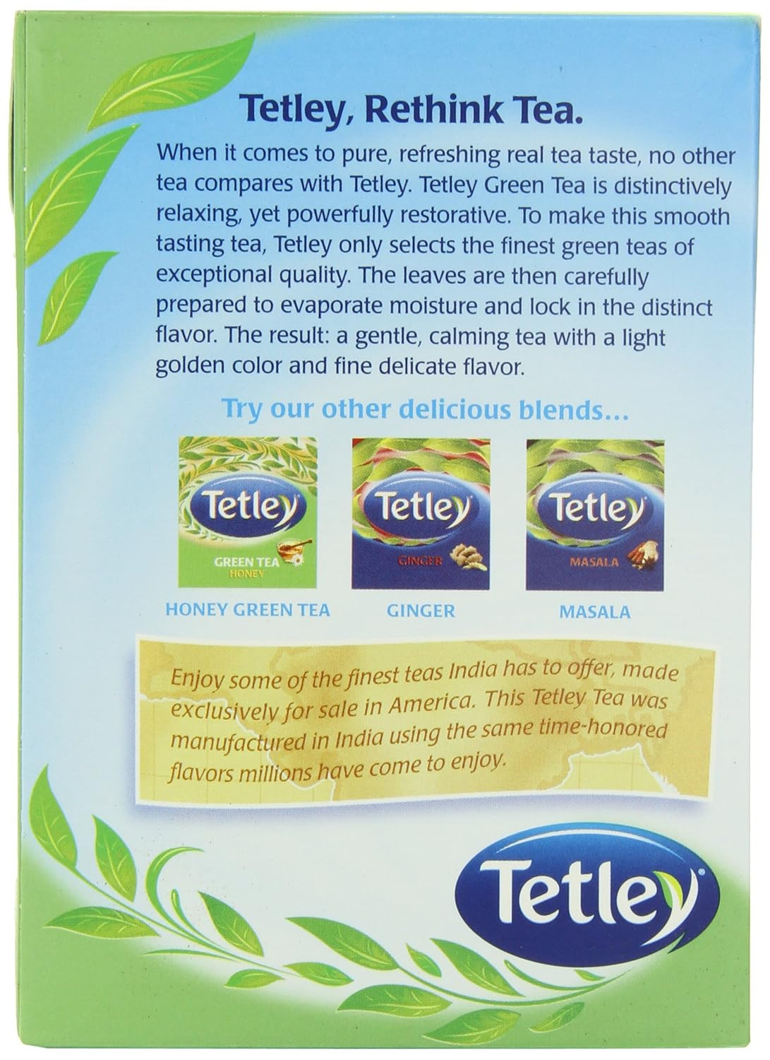 Green Tea, 72 Tea Bags (Pack of 2)