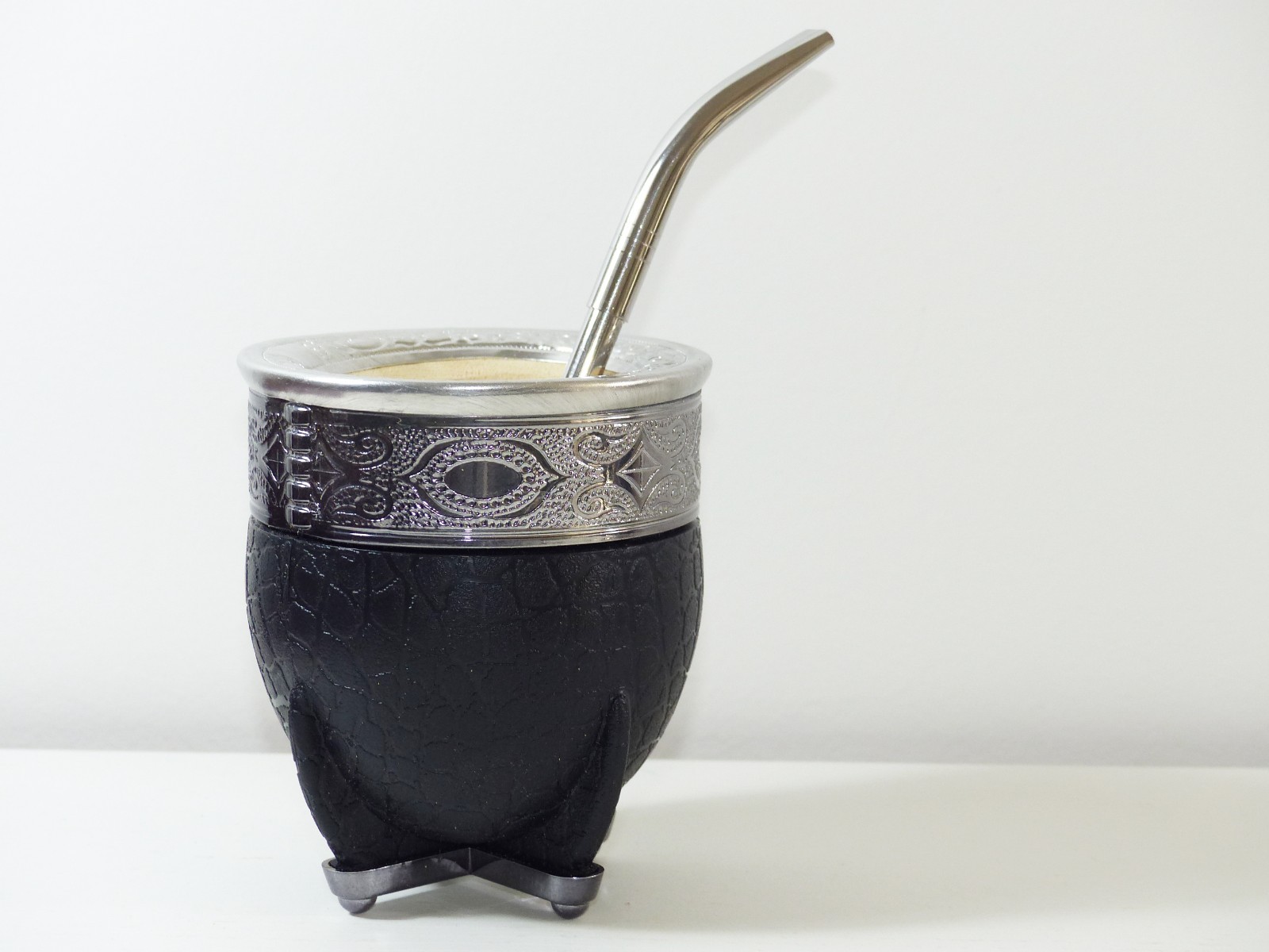 Imperial Mate Gourd + Straw + Gift – For Yerba Mate Tea – Handmade – Argentina