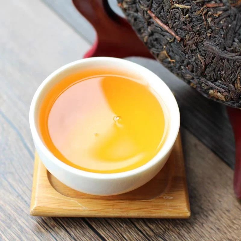 Premium Yunnan Dianhong Black Tea Cake Stomach Protect Black Tea BingDaoHong600g