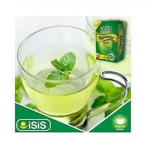 ISIS Egyptian Peppermint Tea 2X50 Bags 100%Natural ايزيس نعناع( 2Packs X50 Bags)