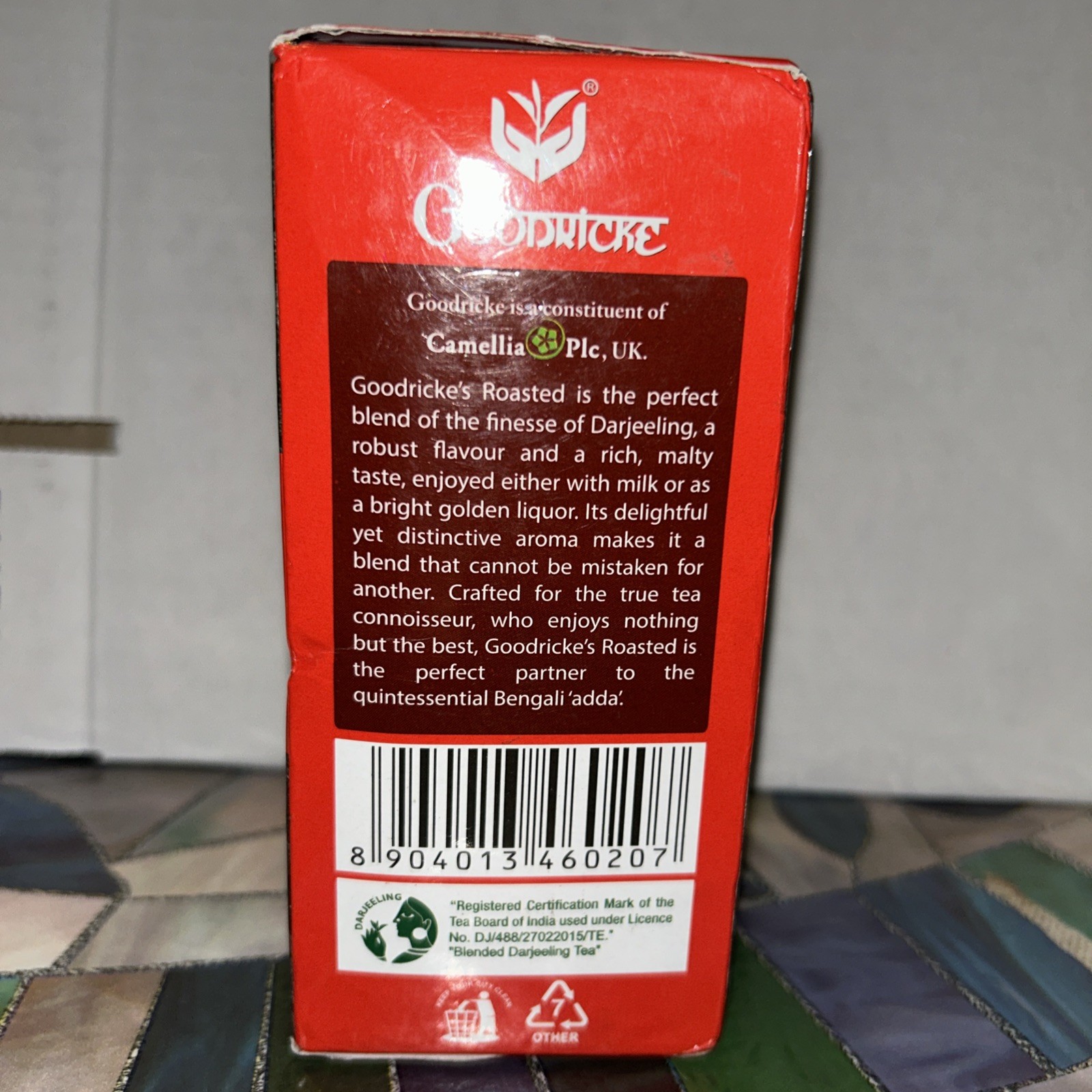 Goodricke Roasted Darjeeling Tea-250 gm Exp.May. 2027