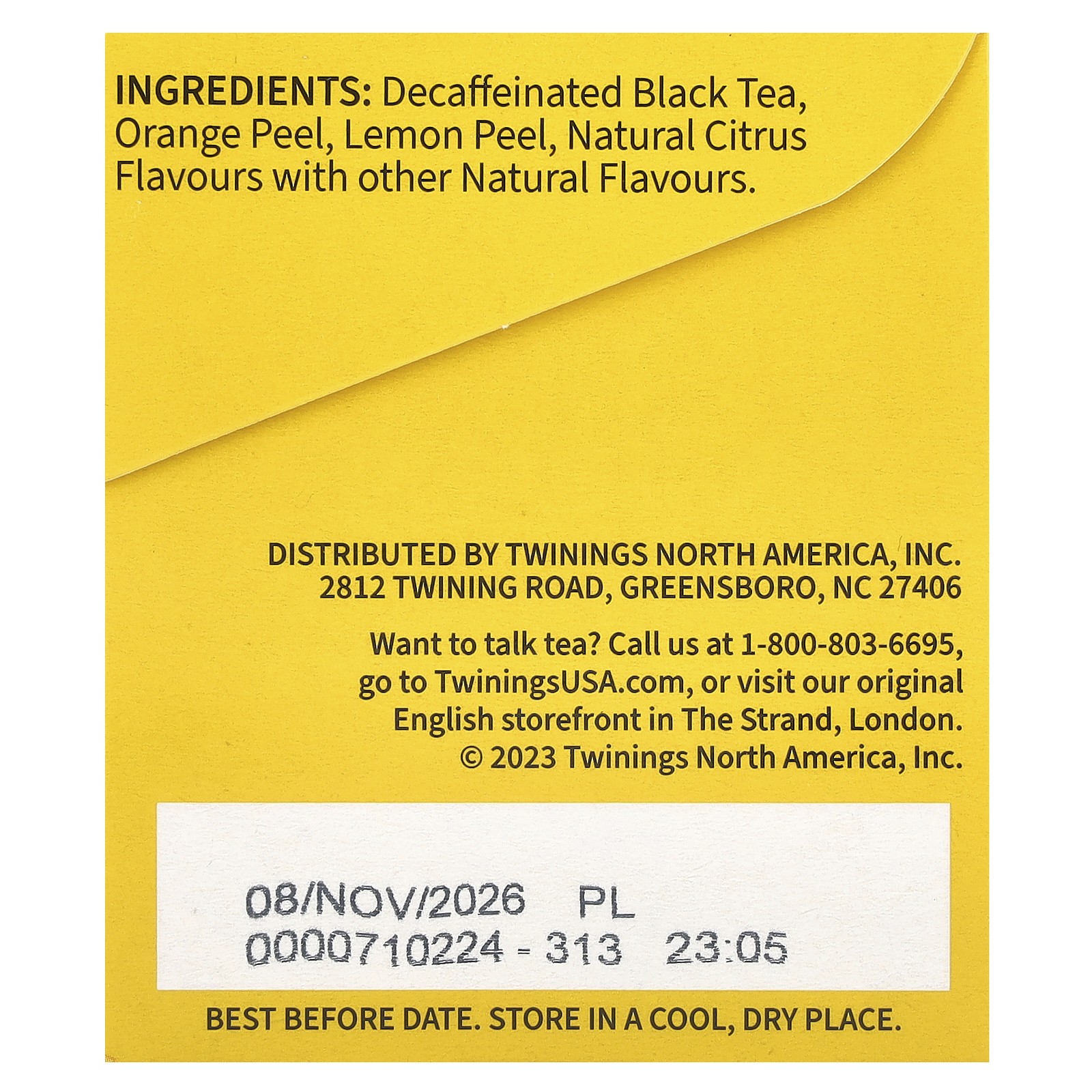 Flavored Black Tea, Lady Grey, Decaffeinated, 20 Tea Bags, 1.41 oz (40 g)