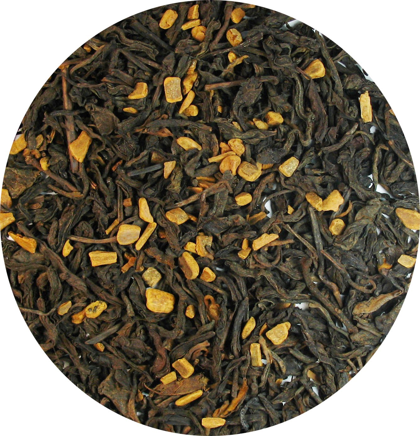 Cinnamon puerh tea Protect heart health Lower blood sugar loose leaf tea 8 OZ
