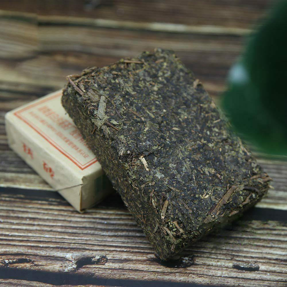 300g Aged & Aromatic Anhua Baishaxi Golden Flower Fu Brick Dark Tea