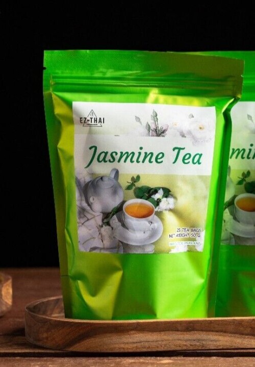 Thai Jasmine Tea Bags 1oz/25 Bags – Assam Black Tea Best Jasmine Blossom