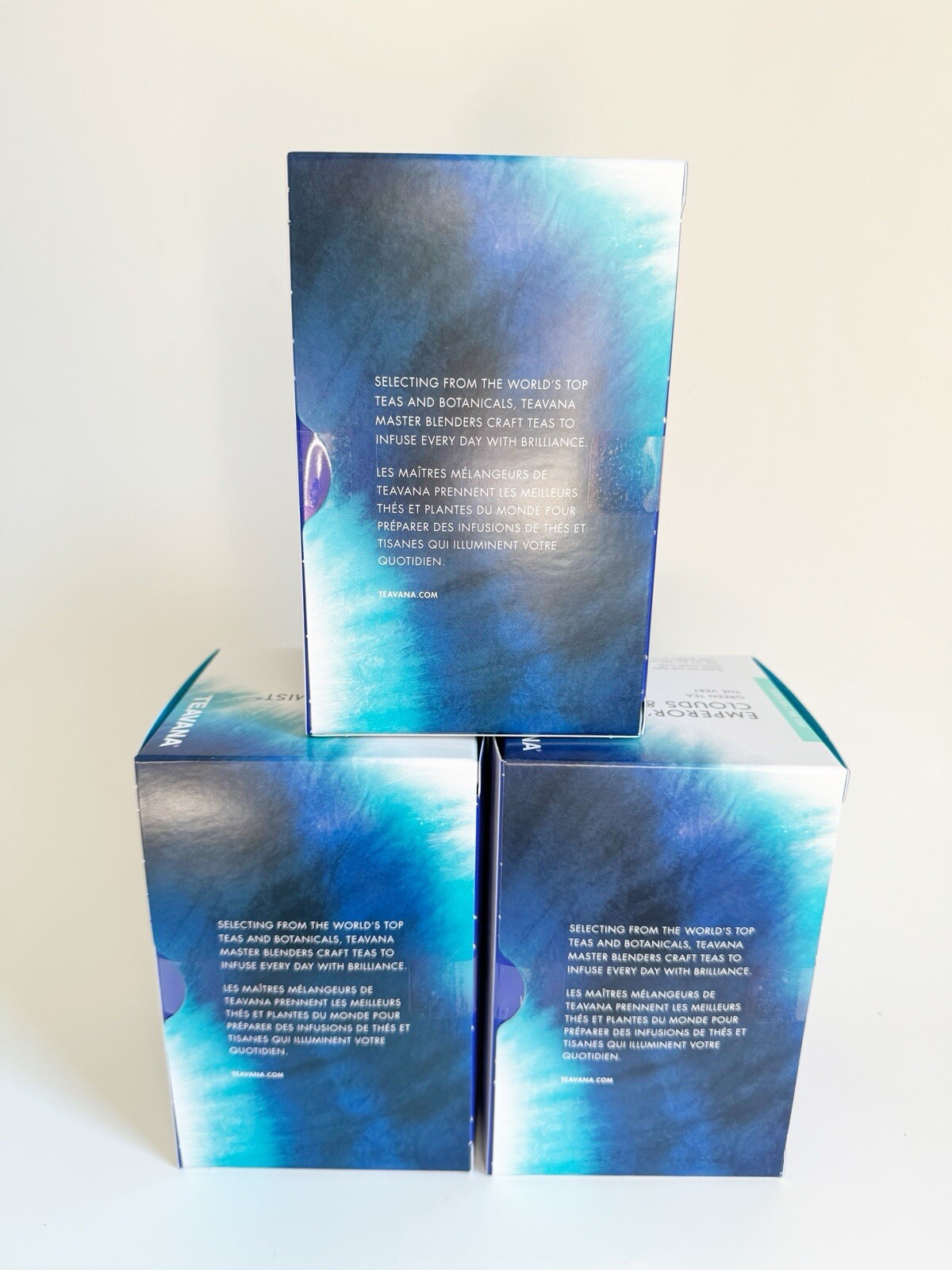Starbucks Teavana Tea Emperor’s Clouds & Mist 3 Boxes Total 36 Sachets Green