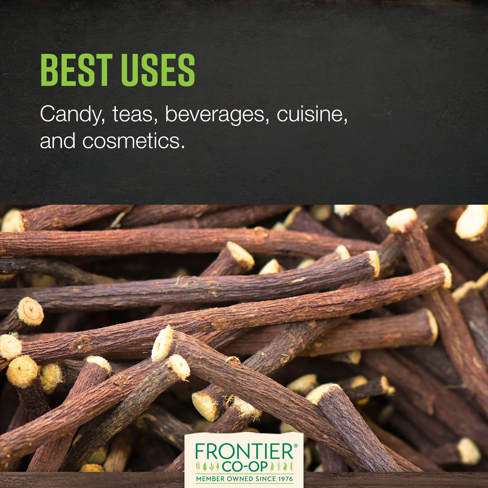 1 Pound Cut and Sifted Licorice Root Sweet Herbal Tea and Natural Sweetener
