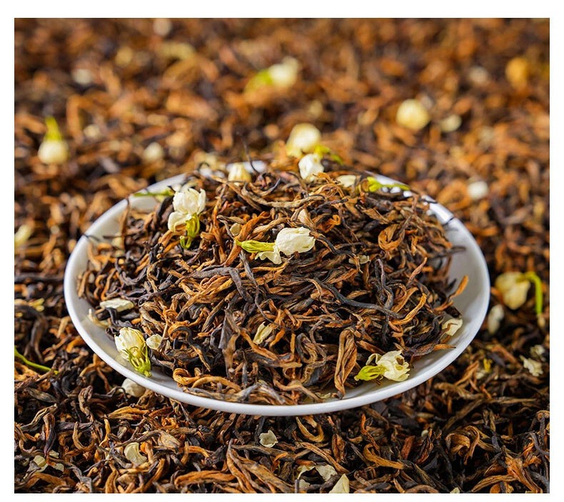500g YunNan MoLi Hua DianHong black tea FengQing Jasmine DianHong Black tea