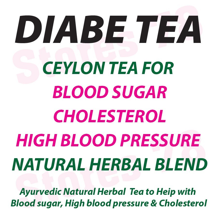 CEYLON TEA FOR BLOOD SUGAR/CHOLESTEROL/HIGH BLOOD PRESSURE NATURAL HERBAL BLEND