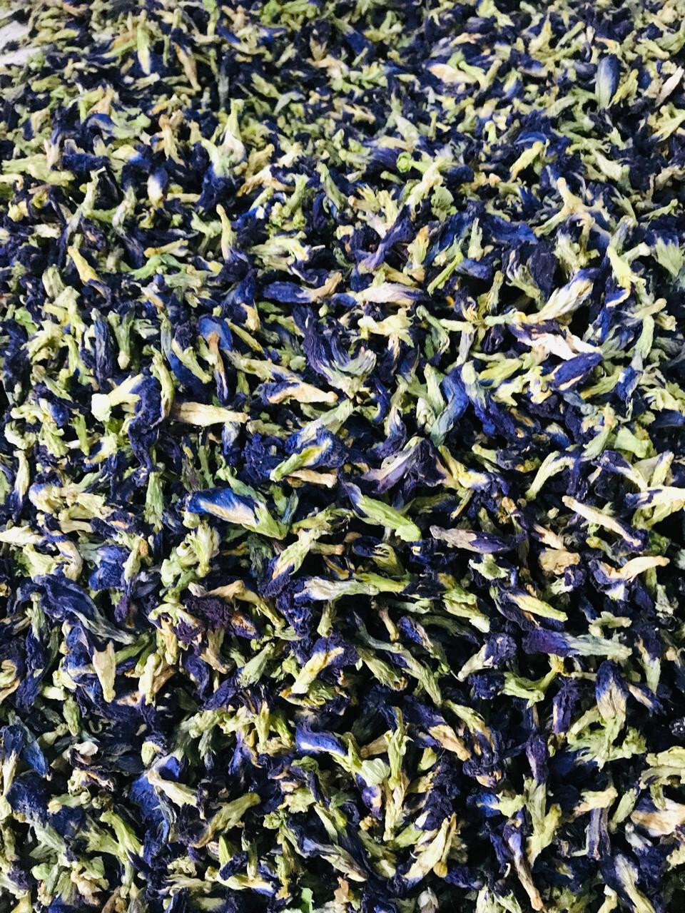 Ceylon Blue Butterfly Pea Flower Dried Tea Clitoria Ternatea Premium Herbal Tea