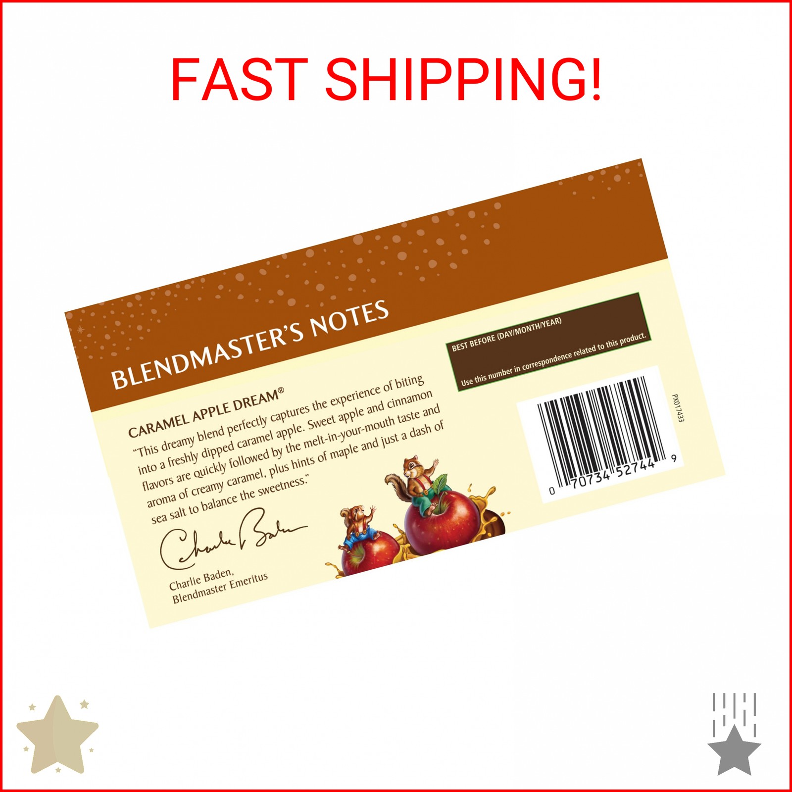 Celestial Seasonings Herbal Tea, Caramel Apple Dream, 18 Count (Pack of 6)
