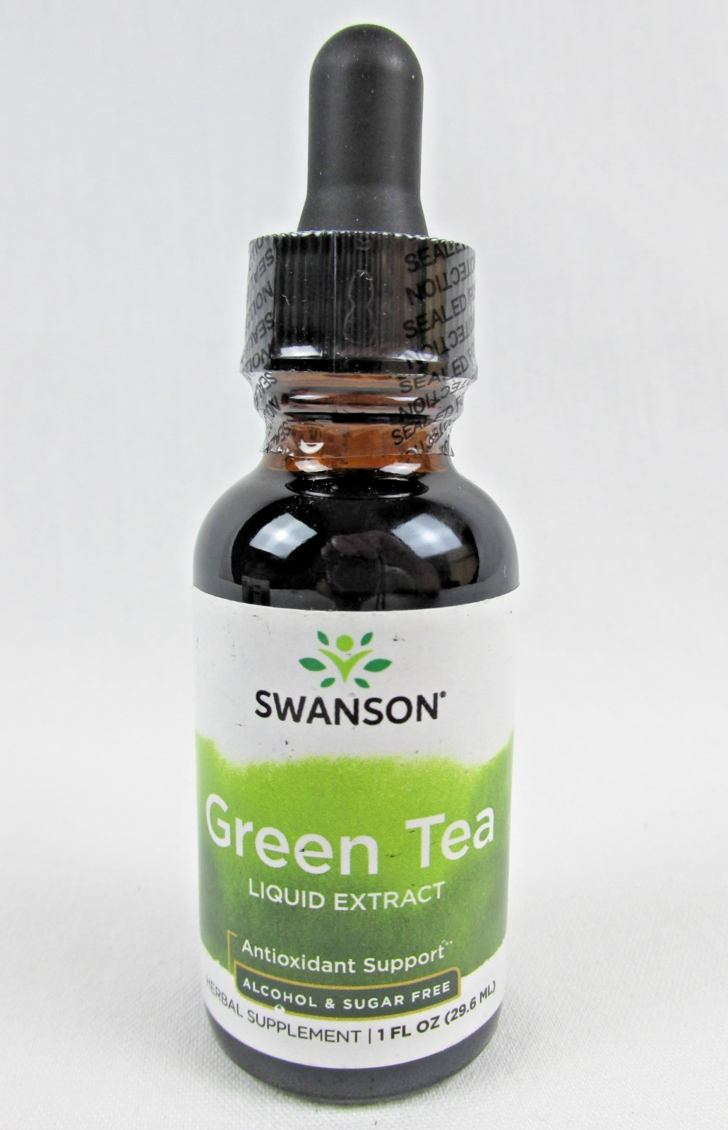 Swanson Green Tea Liquid Extract (Alcohol and Sugar-Free) 1 fl. oz Liquid