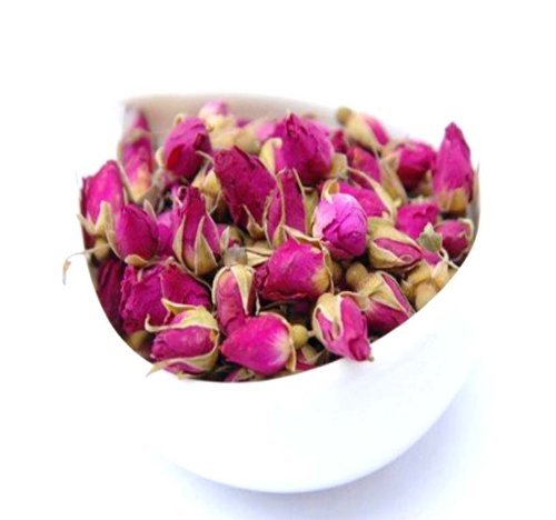 Rosebud Tea – 4 oz, Beautiful Pink Floral Aroma with Light Sweat Taste