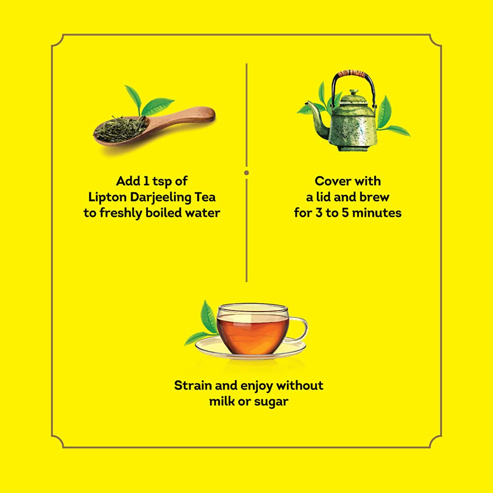Lipton Darjeeling Tea | 250G (8.82 Ounce) | Pack of 1