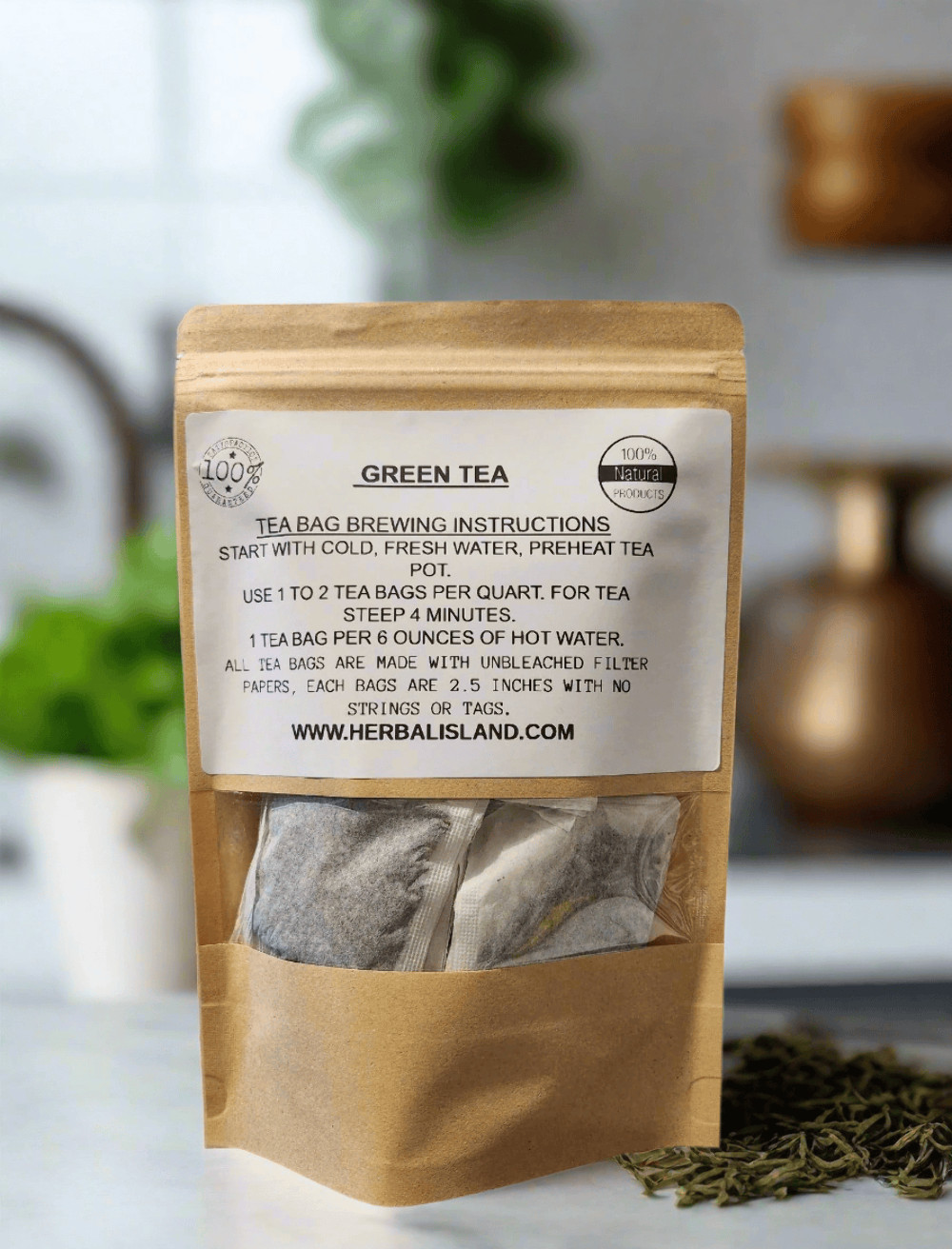 Green Tea Bags