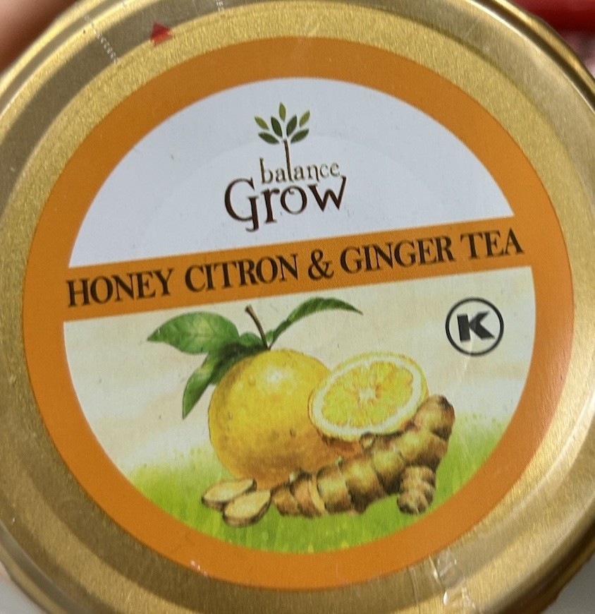 Balance Grow Honey Citron & Ginger Tea Mix 2kg, 100 Servings