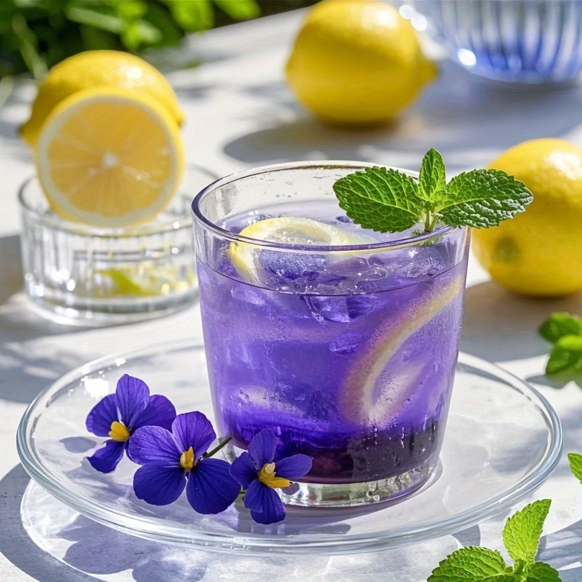 Nature High-grade Butterfly Pea Flower Tea, Rich In Vitamin A, C, E Vegan
